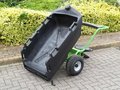 <b>Etesia MRM Monikäyttökärry</b><br>Etesia MRM kärry kipattuna ilman lisälaitoja.