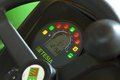 <b>Etesia Buffalo 4-vetodiesel korkeanosto mittaristo</b><br>Etesia Buffalo 4-vetodiesel korkeanoston erittäin selkeä ja informatiivinen mittaristo.