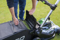 <b>LM2230E-SP Mower5</b><br>Ego Power plus LM2230E-SP todella tilava  85L keruusäiliö