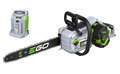 Ego Power plus CS1814E moottorisaha 22m/s 45cm setti jossa 5,0Ah akku   CH5500E pikalaturi