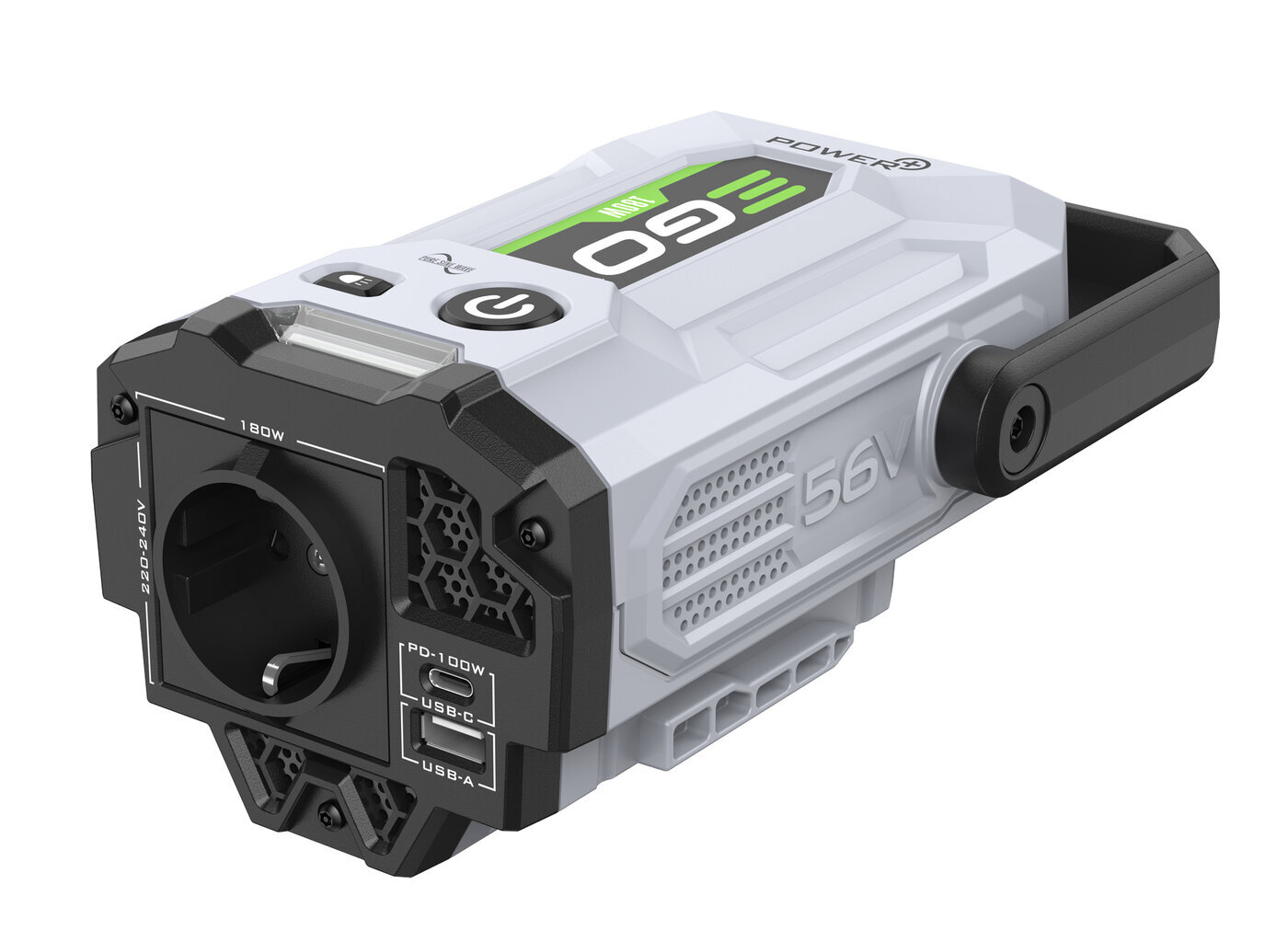 Ego Power+ Invertteri 180W, 240V - Akkujen ja Latureiden Lisätarvikkeet - 4894863101891 - 2